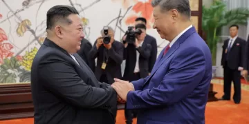 Xi tipped for N.Korea visit amid Trump-Kim diplomacy talk 1 - Egyptian Gazette Xi, Kim, Trump