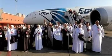16,464 Egyptian lottery pilgrims arrive in Saudi Arabia so far 1 - Egyptian Gazette 16,464 Egyptian lottery pilgrims arrive in Saudi Arabia so far