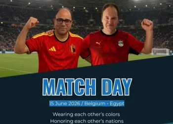 Egypt, Belgium envoys trade jerseys ahead of World Cup