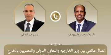 FM, AU Commission Chair discuss African integration, peace 1 - Egyptian Gazette FM, AU Commission Chair discuss African integration, peace