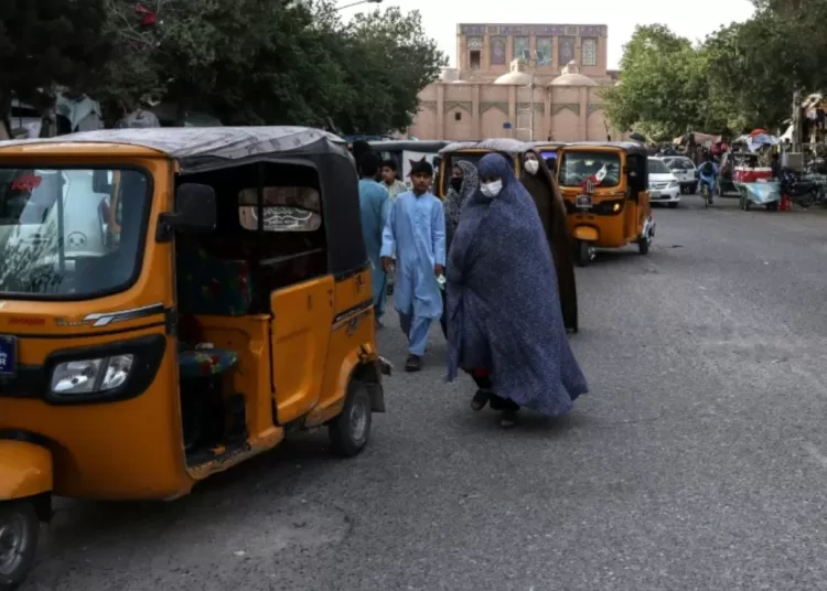 Afghan police disperse women's rights rally in Herat 11 - Egyptian Gazette