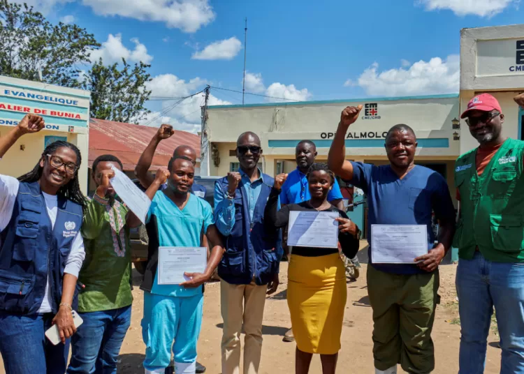 WHO says suspected Ebola cases drop to 116 after hundreds ruled out 12 - Egyptian Gazette