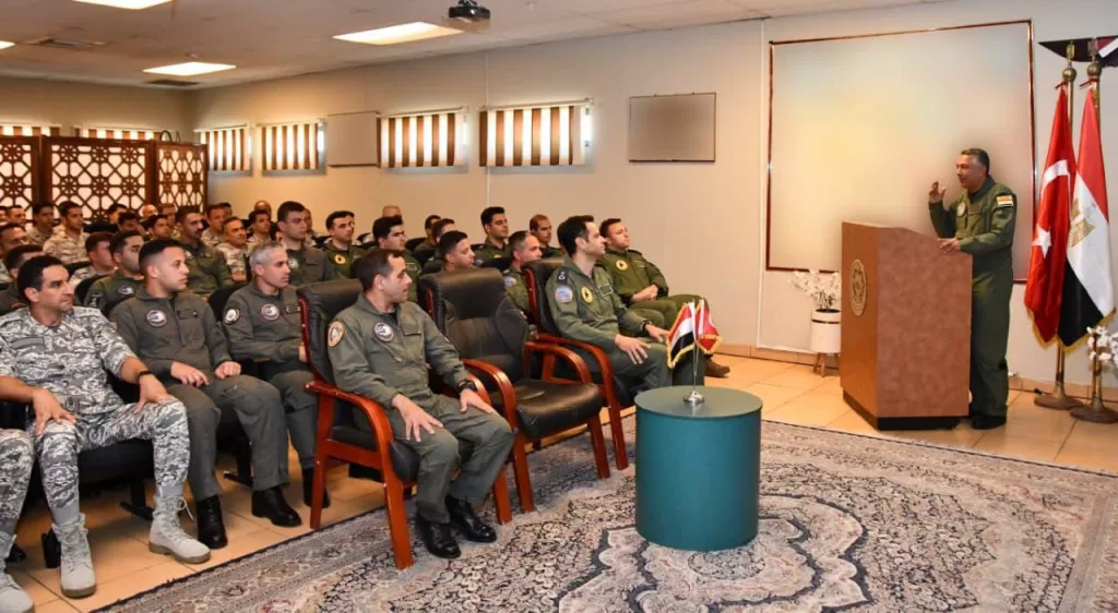Egyptian-Turkish air training exercise concludes 15 - Egyptian Gazette