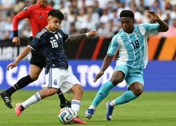 Argentina stuns Honduras in W. Cup prep