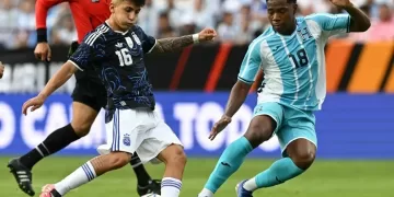 Argentina stuns Honduras in W. Cup prep