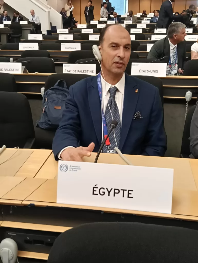 EgyptAir Union representatives participate in int'l labour conf. in Geneva 14 - Egyptian Gazette