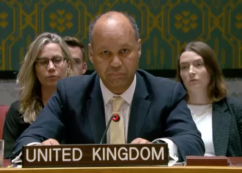Britain’s Permanent Representative to the United Nations James Kariuki