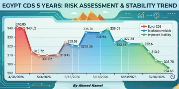 Below 300: What Egypt’s falling CDS actually signals