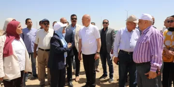 Cairo governor reviews final stages of state-of-the-art stray dog shelter in Tebbin