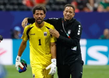 Veteran keeper stars on W. Cup debut at 40
