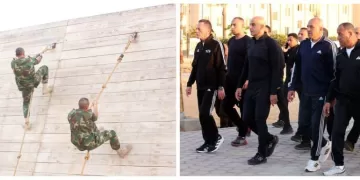 Defence minister inspects training, qualification system at Military Academy