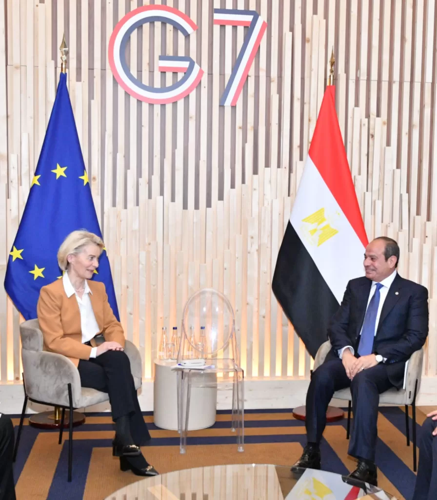 Sisi, von der Leyen discuss Egypt-EU partnership, regional issues 13 - Egyptian Gazette