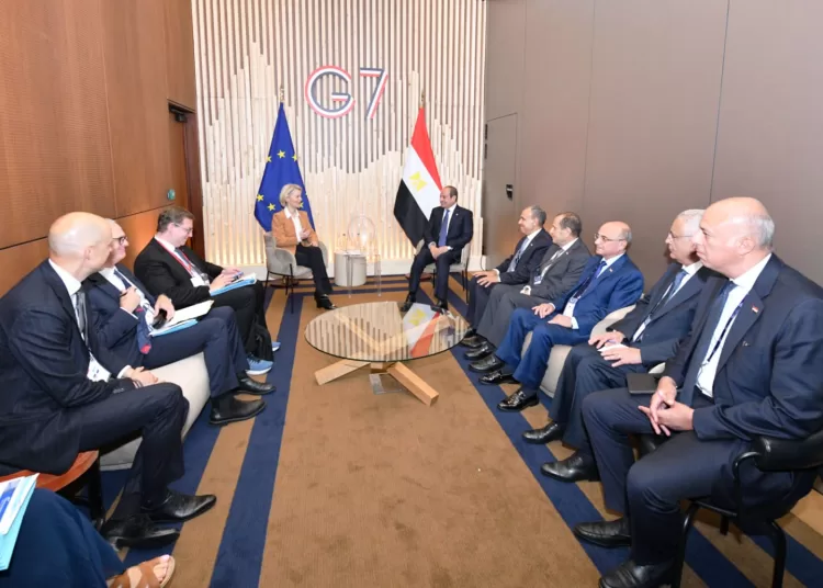 Sisi, von der Leyen discuss Egypt-EU partnership, regional issues 11 - Egyptian Gazette