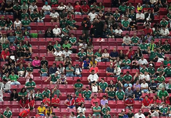 FIFA defends empty seats at Mexico tie 13 - Egyptian Gazette FIFA defends empty seats at Mexico tie 12 - Egyptian Gazette