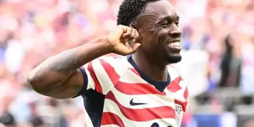 US forward Balogun shines with brace