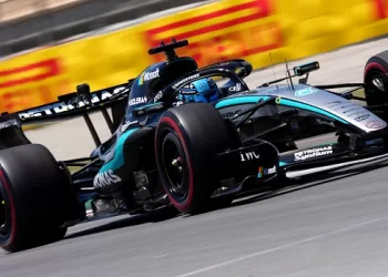 Russell leads final Barcelona practice