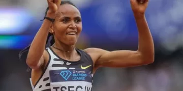 Tsegay banned for doping violation