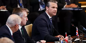 Hegseth reviews US troops in Europe, slams allies