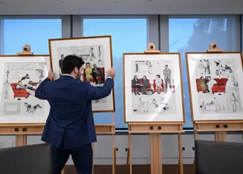 Historic West Wing Rockwell sketches head to public display