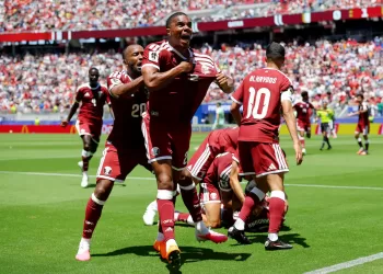 Qatar score late to clinch draw with stunned Switzerland​