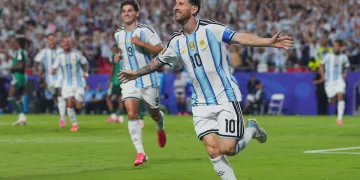 Messi equals World Cup scoring record as Argentina beat Algeria
