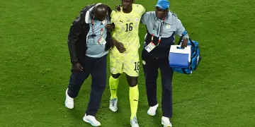 Senegal keeper Mendy out of World Cup clash with Iraq