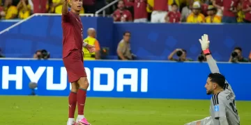 Colombia wins Group K after 0-0 draw with Portugal