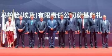 SCZone launches $190mn Chinese tyre factory 1 - Egyptian Gazette Long March