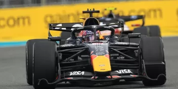 Max exits Monaco on opening lap