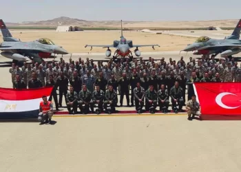 Egyptian-Turkish air training exercise concludes