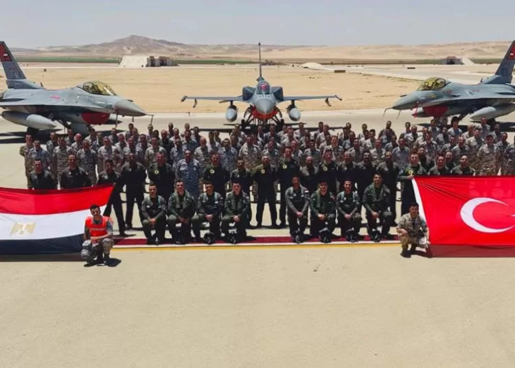 Egyptian-Turkish air training exercise concludes 11 - Egyptian Gazette
