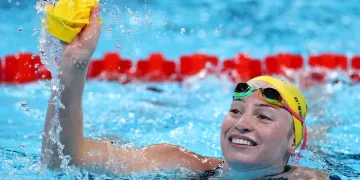 Mollie stars at Australian swim trials