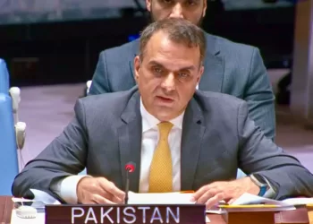 Pakistan's Deputy Permanent Representative to the UN Usman Jadoon