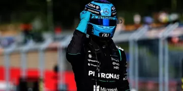 Russell takes Austria pole