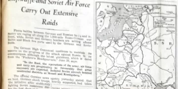 Intense battles along Russo-German front