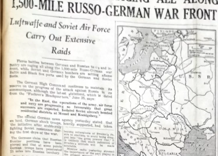 Intense battles along Russo-German front 11 - Egyptian Gazette