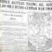 Intense battles along Russo-German front