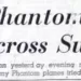 Enemy Phantom downed in bid to cross Suez canal