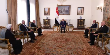 President Sisi swears in heads of top judicial bodies