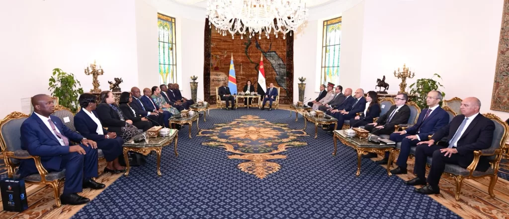 President Sisi reaffirms Egypt’s support for DRC’s unity, sovereignty, territorial integrity 14 - Egyptian Gazette President Sisi reaffirms Egypt’s support for DRC’s unity, sovereignty, territorial integrity 13 - Egyptian Gazette