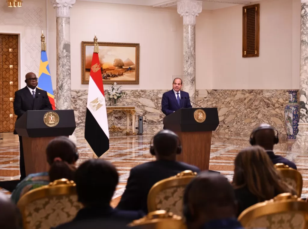President Sisi reaffirms Egypt’s support for DRC’s unity, sovereignty, territorial integrity 16 - Egyptian Gazette President Sisi reaffirms Egypt’s support for DRC’s unity, sovereignty, territorial integrity 15 - Egyptian Gazette