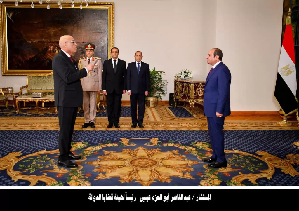 President Sisi swears in heads of top judicial bodies 14 - Egyptian Gazette