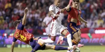Spain beats Peru before World Cup 1 - Egyptian Gazette Spain beats Peru before World Cup