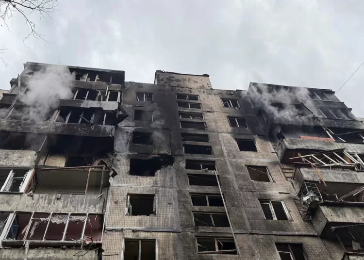 Nine killed, historic monastery on fire as Ukraine faces major Russian attacks 12 - Egyptian Gazette