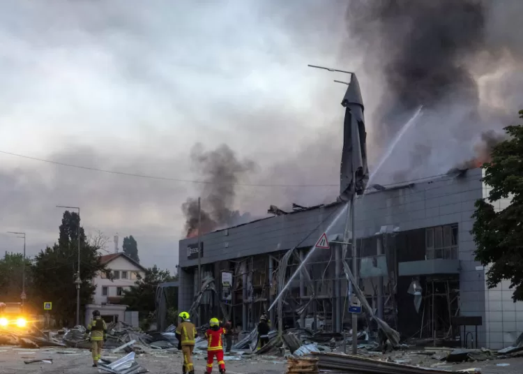 At least 18 killed in heavy Russian attack on Ukrainian cities 12 - Egyptian Gazette