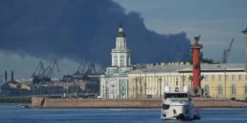 Ukraine targets St. Petersburg again