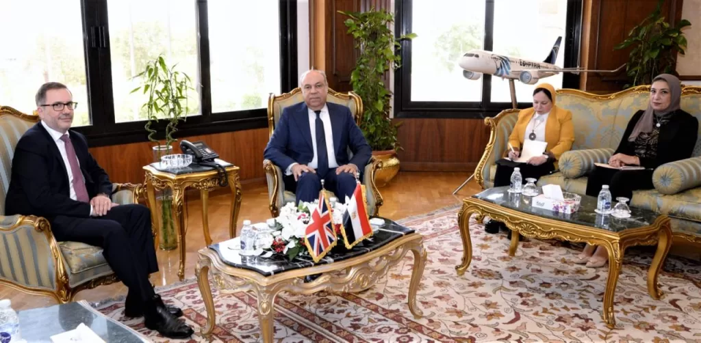 Egypt, UK deepen strategic aviation ties 17 - Egyptian Gazette Egypt, UK deepen strategic aviation ties 16 - Egyptian Gazette