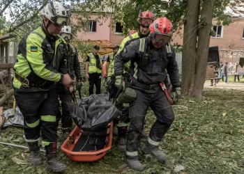 Russia strikes apartment block in Ukraine’s city of Kharkiv