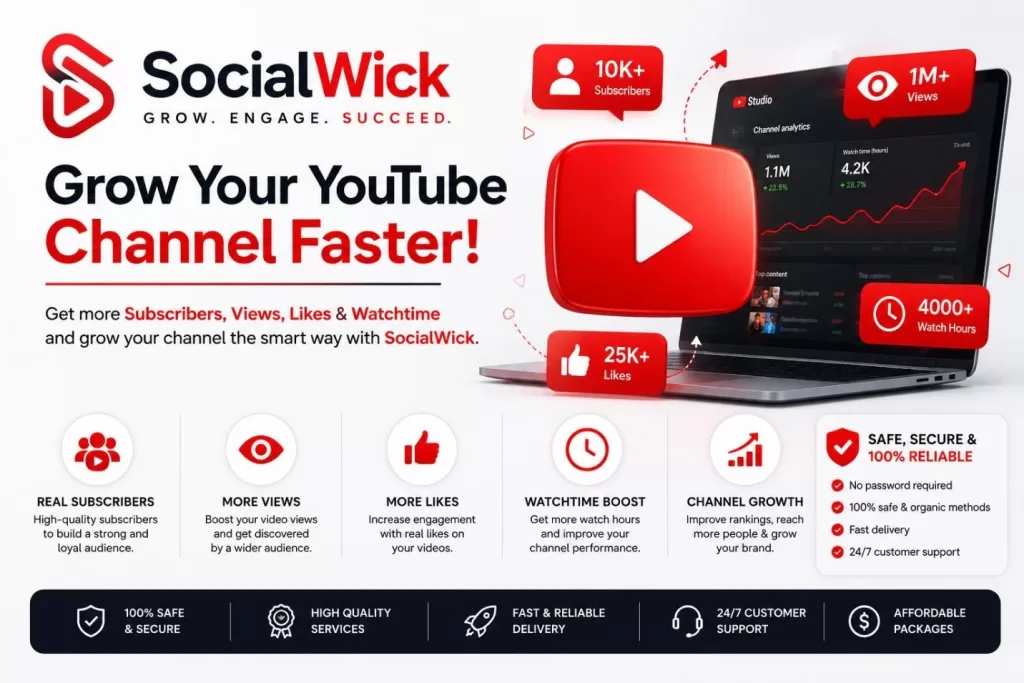 Top 6 Best Websites to Buy YouTube Subscribers, Views, Likes and Channel Growth Services in 2026 13 - Egyptian Gazette