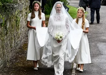 British royals gather for wedding of Princess Anne’s son
